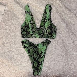 Prettylittlething Bikini Top and Bottom